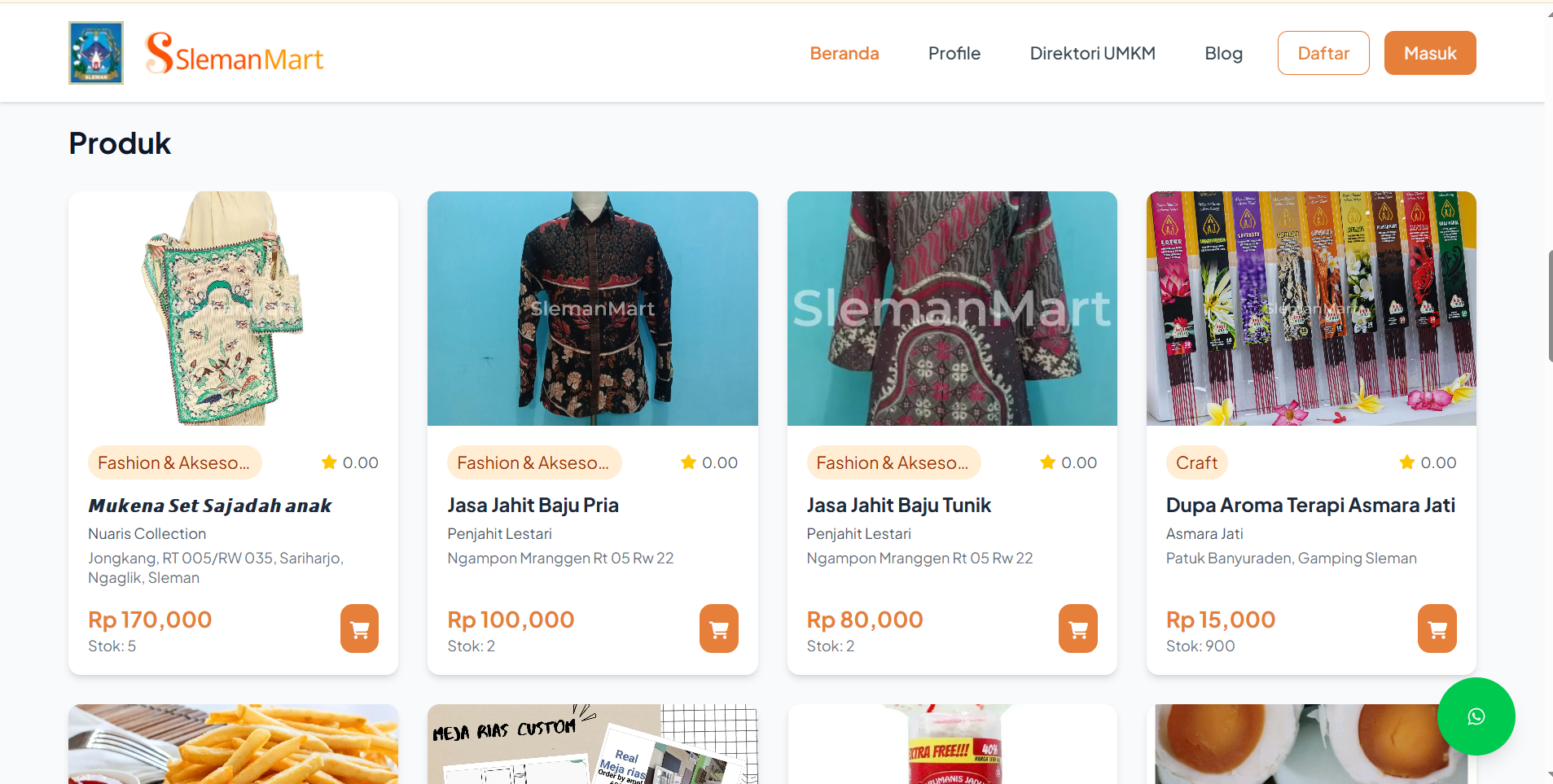 Project SlemanMart
